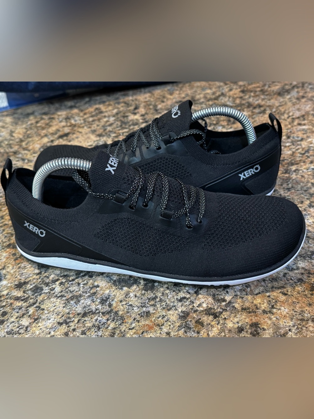 Xero Nexus Women's Size 9.5 Knit Shoes Black Barefoot Sneakers Minimalist